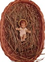 Dieťa Ježiš do betlehemu Figúrka nerozbitná Šírka produktu 4.5 cm
