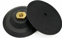 Резиновый диск для полировальных дисков на липучке 100 мм.