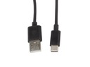 Кабель USB-C -> USB-A M/M 1,8M 2.0, черный
