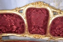 Palácová pohovka vo francúzskom štýle Zlato-Bordowa Originálnosť originál