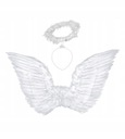 НАБОР ANGEL WINGS HALO ANGEL БЕЛАЯ ПОВЯЗКА НА ГОЛОВУ