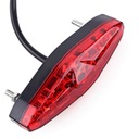 12V 15 DIODO LUMINOSO LED FARO PIE PARTE TRASERA PARTE TRASERA ATV DIRT BIKE 