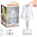 CRYSTAL LED DIAMOND TOUCH USB НАСТОЛЬНАЯ ЛАМПА 3 ЦВЕТА