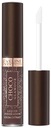 Жидкие тени для век Eveline Choco Glamour 2in1 Matte Brown + Base 05