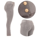 ЭЛАСТИЧНЫЕ БРЮКИ С ВЫСОКОЙ ПОСАДКОЙ, БОЛЬШИЕ РАЗМЕРЫ, КОМФОРТНЫЕ, СТРУЮЩИЕ