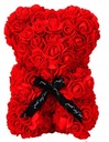 MEDVEDÍK Z OKVETNÝCH LÍSTKOV RUŽE 25cm DARČEK VALENTÍNA +KRABIČKA Kód výrobcu Miś z kwiatów, róże z pudełkiem