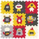 ПЕННЫЙ КОВРИК-ПАЗЗЛ НАПОЛЬНЫЙ МИЛЫЕ МОНСТРЫ БОЛЬШИЕ