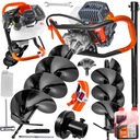 ШНЕКОВАЯ БЕНЗИНОВАЯ БУРА 30 СМ + МАСЛО