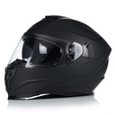 CASCO PARA MOTOCICLETA NAXA F28/B NEGRO MATT + TAPAOBJETIVO 