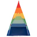 Индийская палатка ТИПИ, Домик для детей ВИГВАМ, разноцветная, 200 шариков SELONIS