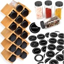 ПОЛКА ДЛЯ СПЕЦИЙ ОРГАНАЙЗЕР ДЛЯ СПЕЦИЙ БАМБУКОВАЯ ДЕРЕВЯННАЯ БАНКА