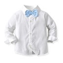 Комплект костюма, 3 предмета, галстук-бабочка, рубашка, жилет 98