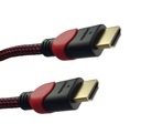 Kabel HDMI - HDMI z oplotem | v2.0 | 1,8m