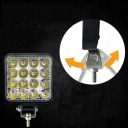 ФАРА РОБОЧА LED (СВІТЛОДІОД) 48W 12V 24V ГАЛОГЕН ПРОТИВОТУМАННА СВІТЛО ROZPROSZONE 16XLED (СВІТЛОДІОД)  (17575311775) фото min 9