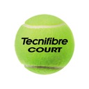 Piłki tenisowe Tecnifibre puszek żółte OS
