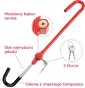 БЛОКИРОВКА ПЕДАЛИ РУЛЕВОГО КОЛЕСА АВТОМОБИЛЯ STRONG KEY