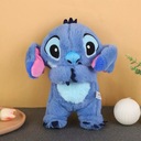 PLYŠÁK PLYŠOVÁ HRAČKA STITCH UPOKOJOVAČ MEDVEDÍK ŠUMIVÝ STITCH Materiál tkanina