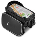 СУМКА ДЛЯ ВЕЛОСИПЕДА ЧЕХОЛ ДЛЯ ТЕЛЕФОНА ОБЪЕМ 1,5 Л ПУ ВОДОНЕПРОНИЦАЕМОЕ СЕДЛО СО СЪЕМНОЙ РУЧКОЙ