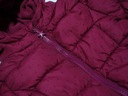 TOPOMINI teplá zimná zateplená prešívaná bunda s kapucňou J.NOWA 74-80 Dominujúca farba fialová