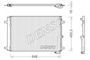 CONDENSADOR AUDI A8 2.0 3.0D 09 11> DENSO 