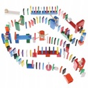 ДЕРЕВЯННЫЕ БЛОКИ ДОМИНО ПАЗЛ ИЗ 407 ШТУК ПОДАРОК ​​для детей 3, 4, 5 лет