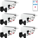 5x СОЛНЕЧНАЯ КАМЕРА НАБЛЮДЕНИЯ ДАТЧИК ДВИЖЕНИЯ МИГАЮЩАЯ СВЕТОДИОДНАЯ УДАЛЕННАЯ ЛАМПА