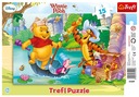 TREFL rámové puzzle Macko Pú 31209