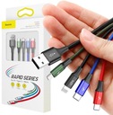 КАБЕЛЬ 4 В 1 USB-A -> LIGHTNING IPHONE / 2X USB-C / MICRO-USB BASEUS CAFULE