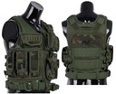 KAMIZELKA TAKTYCZNA WOJSKOWA Z ŁADOWNICAMI DOMINATOR HUZAR PL CAMO wz.93