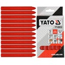 МЕЛ СТРОИТЕЛЬНЫЙ ДЛЯ РАЗМЫЧКИ, КРАСНЫЙ, 12 ШТ.