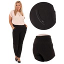 БРЮКИ ИЗ ХЛОПКОВОГО ЭЛАСТИКА НА РЕЗИНКЕ, МОДНЫЙ МАТЕРИАЛ ТРУБА