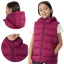 4F ЖИЛЕТ С РУКАВАМИ ЖИЛЕТ ДЛЯ ДЕВОЧКИ С КАПЮШОНОМ, размер 164