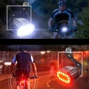 Велосипедный фонарь ПЕРЕДНИЙ ЗАДНИЙ светодиодный фонарь для руля велосипеда МОЩНЫЙ USB яркий