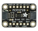 MCP4728 I2C ЦАП-преобразователь — 4 канала + EEPROM