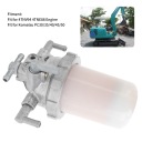 ФІЛЬТР ODDZIELAJACY ВОДИ I ПАЛИВО 129100-55621 4 ТРУБКИ PASUJACE DO KOMATSU  фото 12