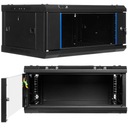 Шкаф RACK 4U 600x450 мм ПОДВЕСНОЙ 19-дюймовый серверный шкаф