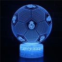 3D nočné svetlo led usb FC Real Madrid Futbal Značka inny