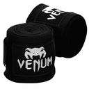 VENUM упаковывает боксерские бинты длиной 4 метра, черные/белые