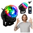 ДИСКО-ПРОЕКТОР ДИСКО-ШАР RGB LED ДИСТАНЦИОННЫЙ ДИСТАНЦИОННЫЙ СВЕТОВОЙ ШАР