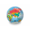 Lopta Unice Toys World Map Ø 23 cm PVC