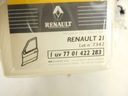 KOMPLEKTAS UŽKABŲ DURYS RENAULT 21 7701422283 nuotrauka 6