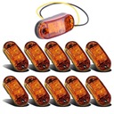 10 светодиодных габаритных фонарей, ОРАНЖЕВЫЙ
