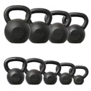 KZG28 KETTLEBELL ŻELIWNY HMS Kolor dominujący czarny