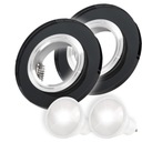 2x ГАЛОГЕННЫЕ СТЕКЛЯННЫЕ ФИТИНГИ ДЛЯ ГАЛОГЕННОГО ПОТОЛКА