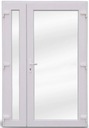 НАРУЖНЫЕ ДВУСТОРОННИЕ ДВЕРИ ПВХ, ИЗГОТОВЛЕННЫЕ НА ЗАМЕР