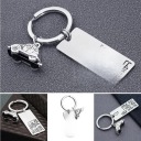 1PC KEYCHAIN STAINLESS STEEL DRIVE SAFE CAR (18159937522) фото min 15
