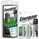 Универсальное зарядное устройство Energizer R3 R6 R14 R20 9 В + 2 батарейки C 2500 мАч