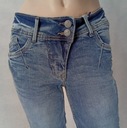 Nohavice jeans modrý zips Scarlett Cecil 25/32 Veľkosť 25/32