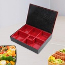 Japońskie pudełko bento naczynie do serwowania przekąsek taca na lunch Kolor inny