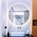 Kúpeľňové LED zrkadlo Glamour podsvietené Šírka 800 mm